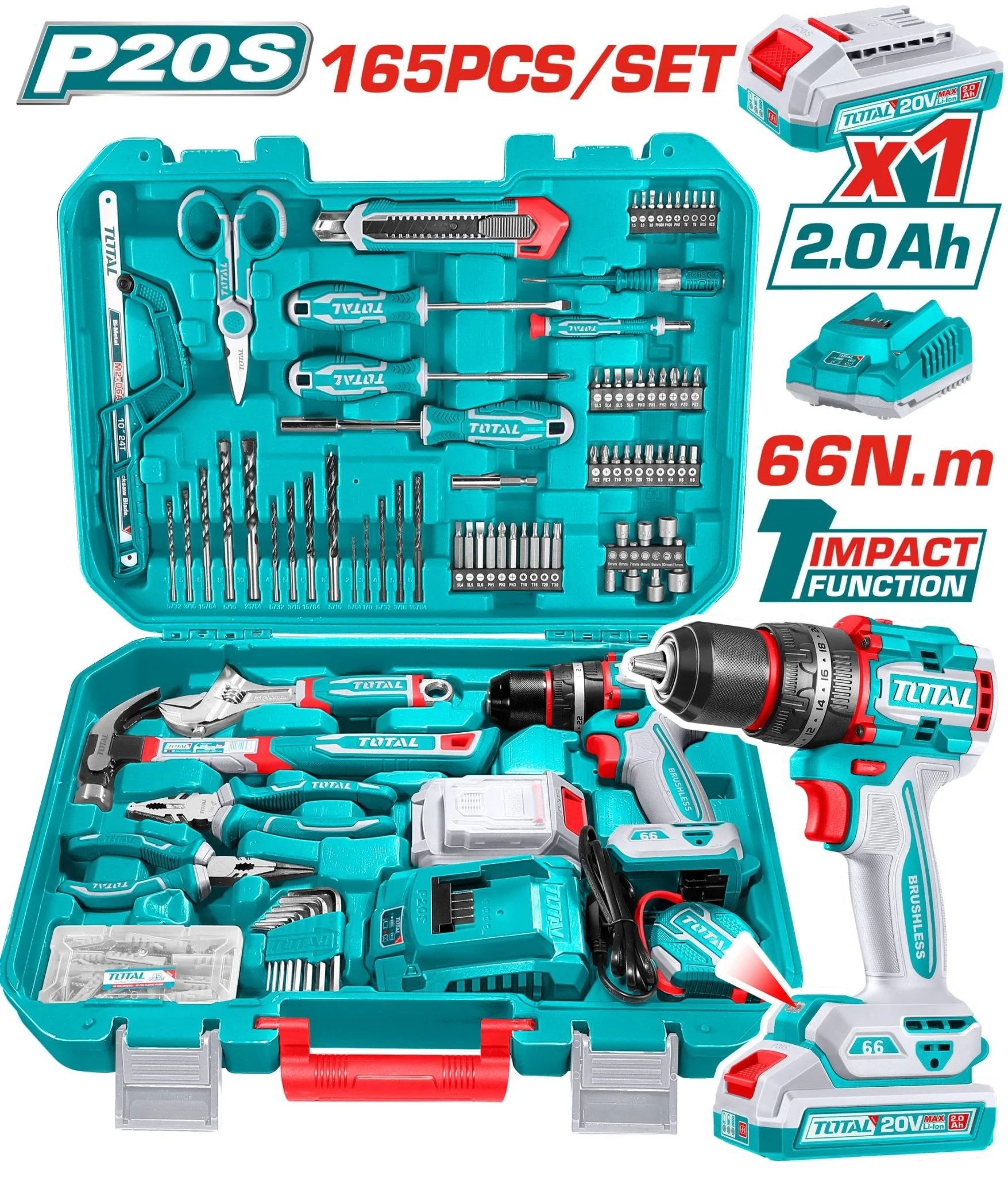 TOTAL PACK VISS A/B20+CH+165 THKTHP11652