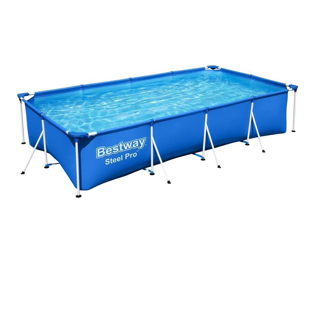 Piscine Hors Sol Bestway Steel Pro Rectangulaire 400 x 211 x 84 cm