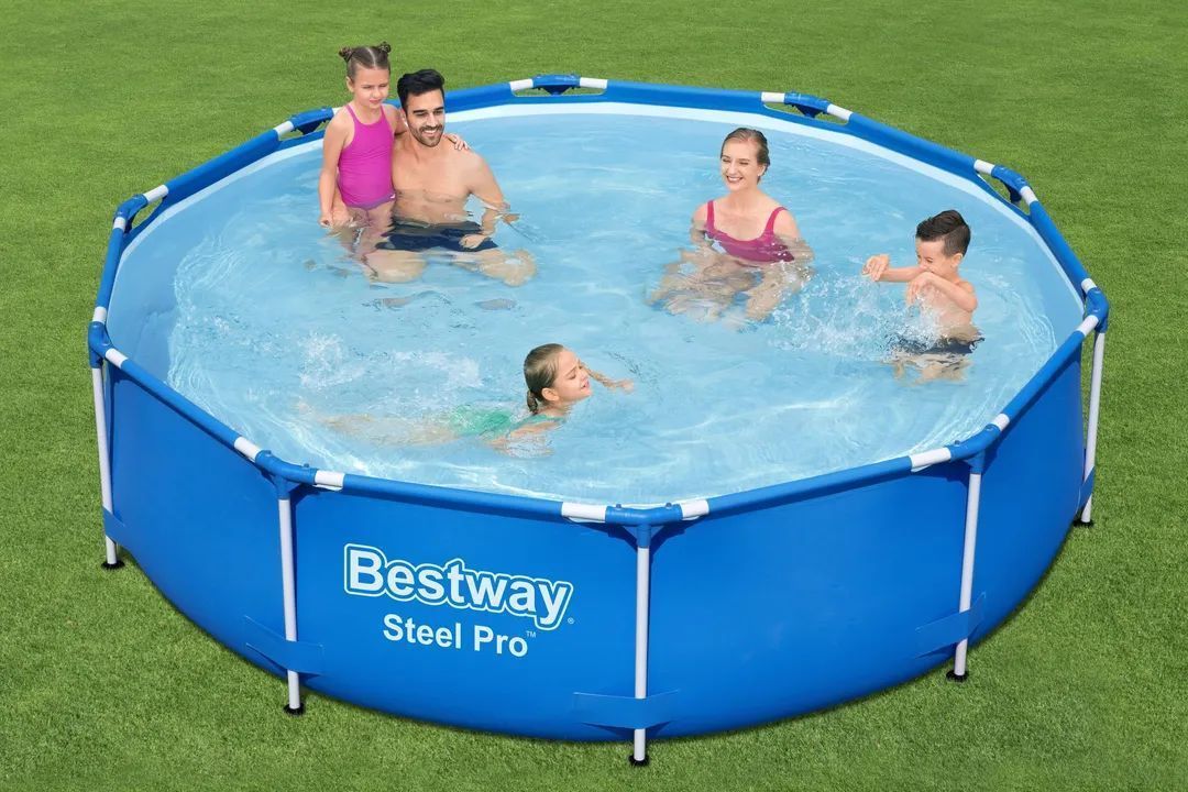 Piscine Hors Sol Bestway Steel Pro  Ronde Ø 305 x 76 cm thumbnail 2