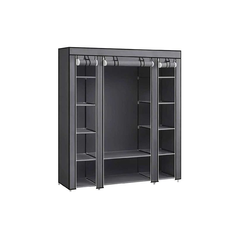 Armoire De Rangement Penderie En Tissu 