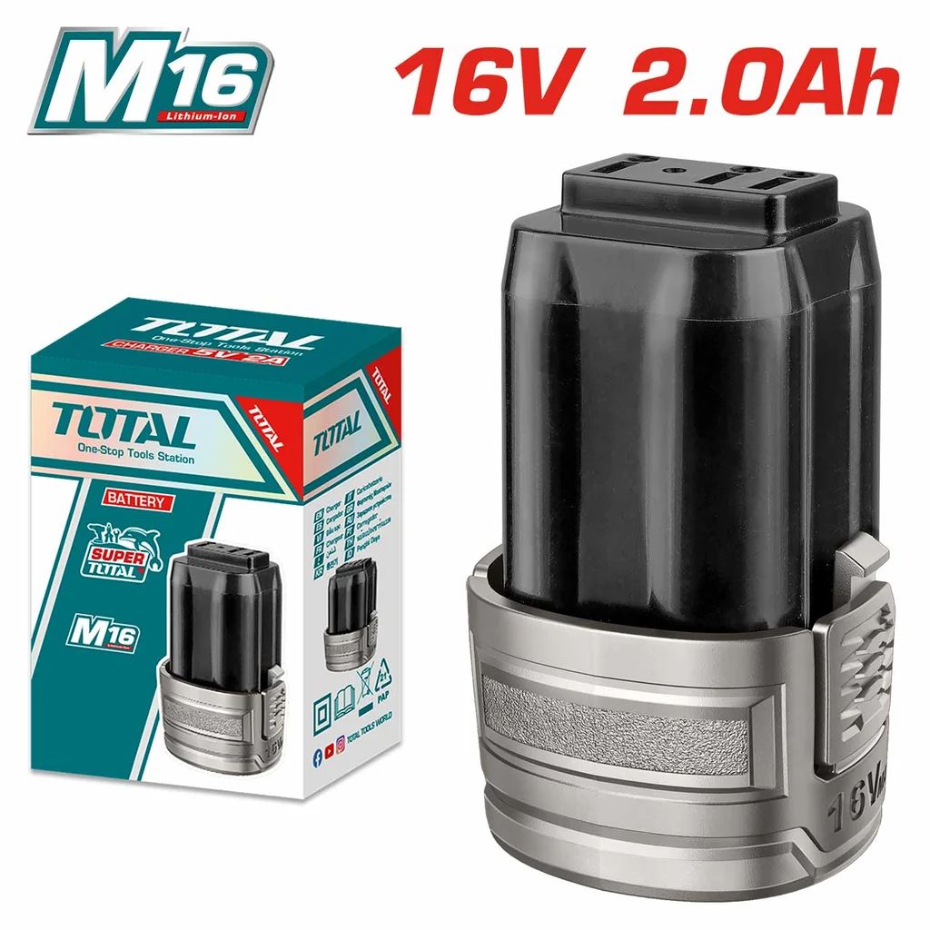 TOTAL BATTERIE 16V 2A TFBLI1620