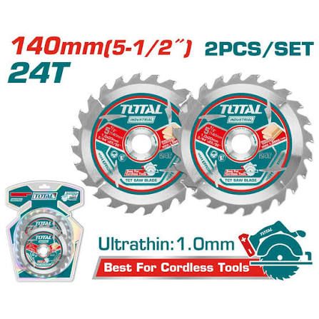 TOTAL JX 2 LAME SCIE 140M 24D TAC2331403