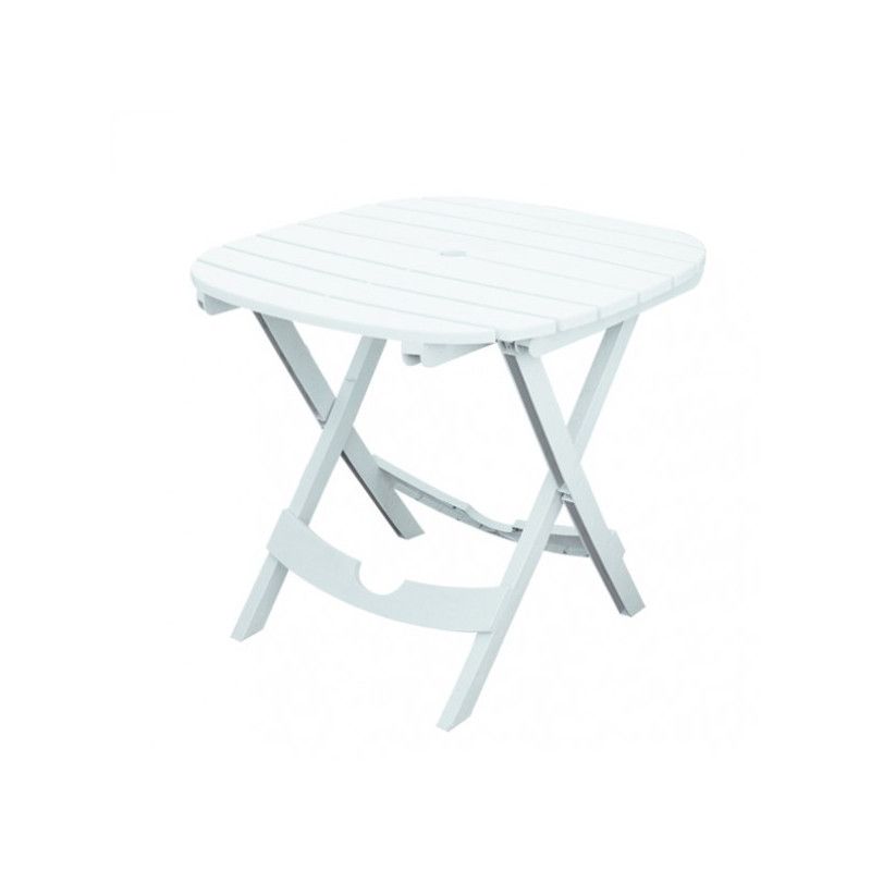 TABLE PLIANTE RUSPINA ROND BLANC TP020-01