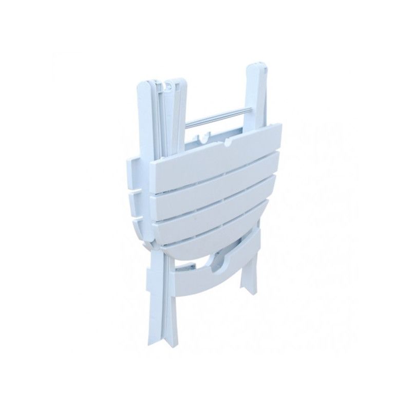 TABLE PLIANTE RUSPINA ROND BLANC TP020-01 thumbnail 2