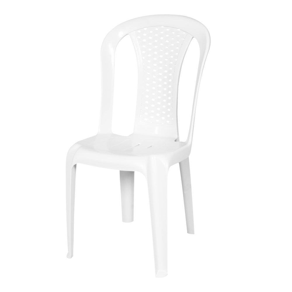 Chaise bistrot machmoum blanc - CHB050-01