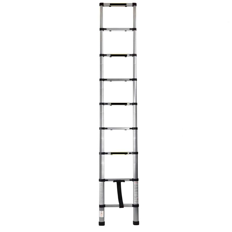 Échelle télescopique en aluminium, hauteur de 2.60m thumbnail 2
