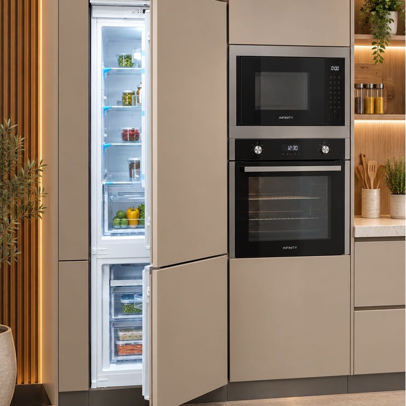 Réfrigérateur combiné Infinity Stella 333NF – 256 L – NoFrost thumbnail 4
