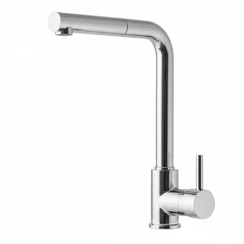 Mitigeur Évier Chrome FRAMO CHR 604 avec Douchette Extractible