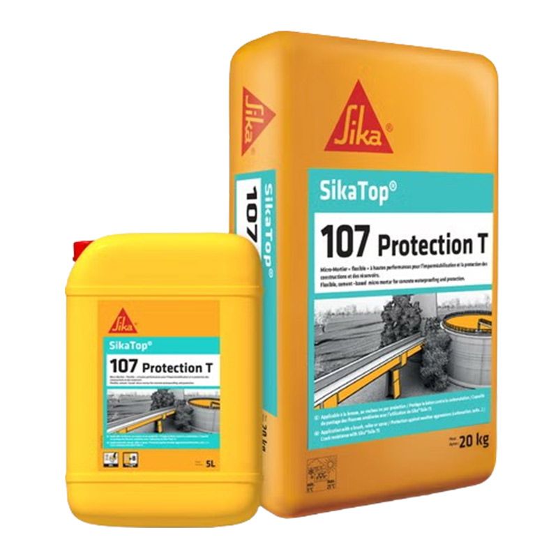 SikaTop - 107 Protection T Blanc - Micro-Mortier Flexible Imperméabilisation & Protection Béton Kit 20kg – SIKA