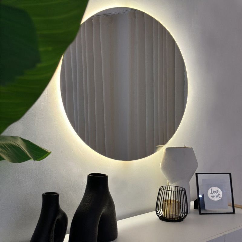 Miroir LED diamètre Ø 60 cm - H-2012 thumbnail 2