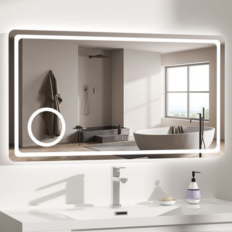 Miroir LED Intelligent avec Éclairage Loop – 80 × 60 cm - H-1010 thumbnail 2