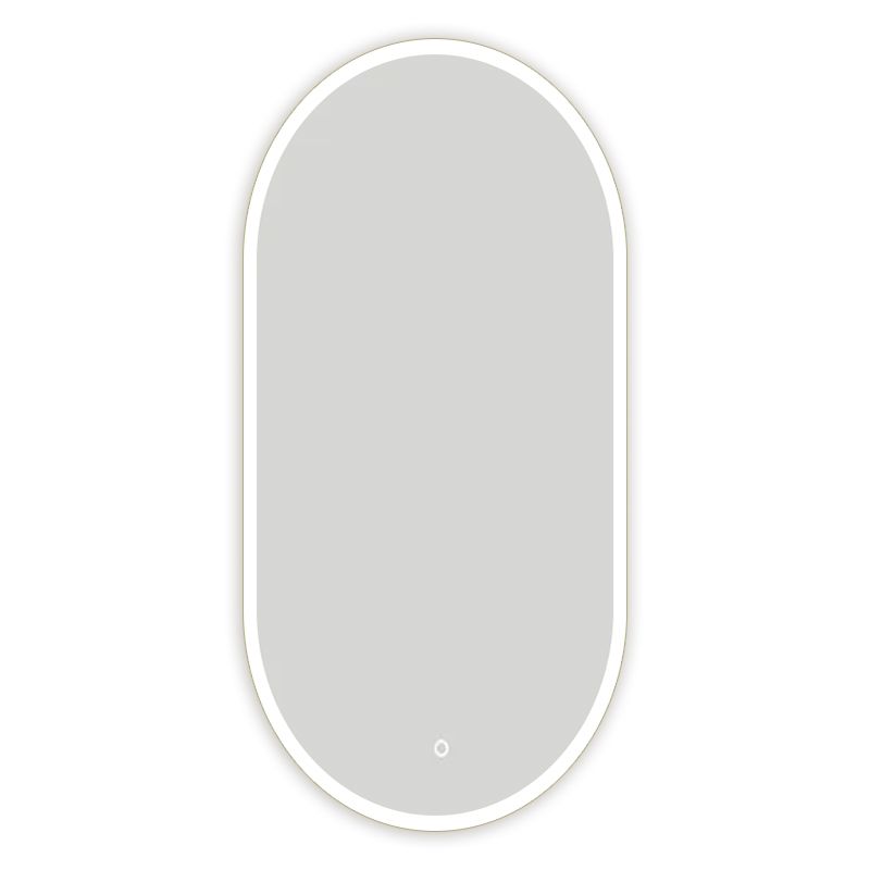 Miroir LED Chrome de 40 × 90 cm - H-3055