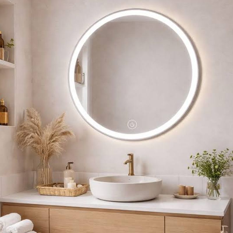 Miroir LED ronde de 60 × 60 cm -  H-2009 thumbnail 2