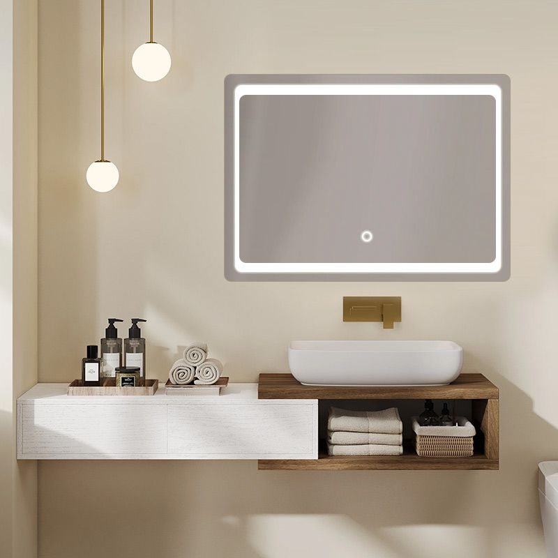 Miroir LED Design – 80 × 60 cm H-1030 thumbnail 2