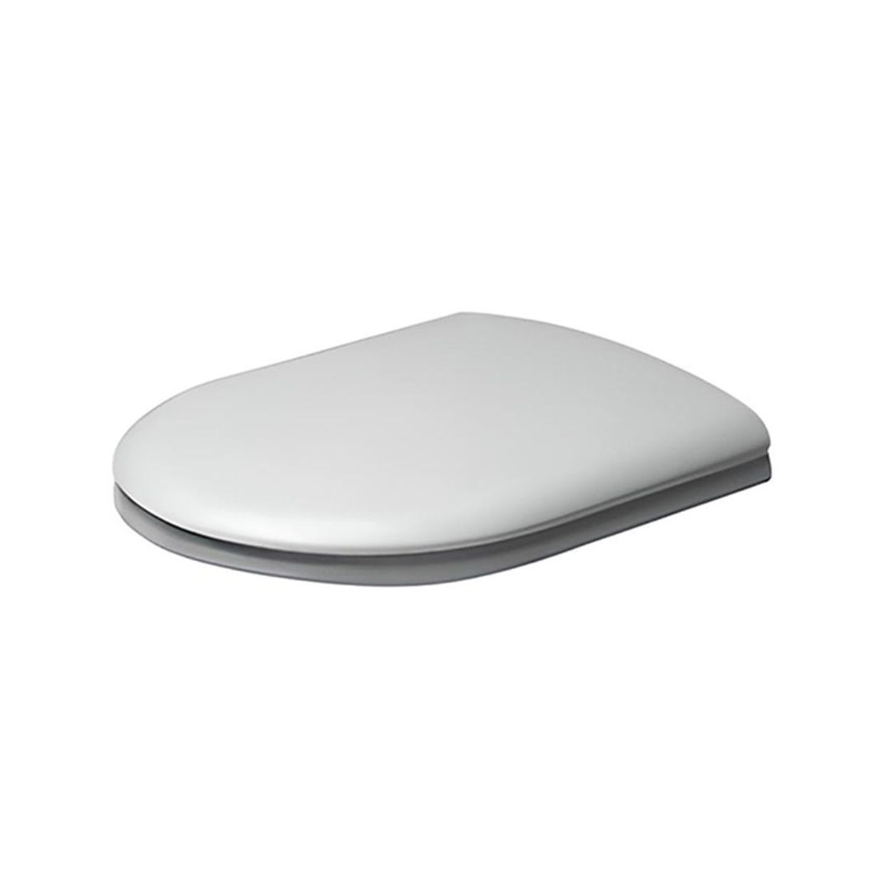 Abattant blanc sans amortisseur - Dellarco - Duravit