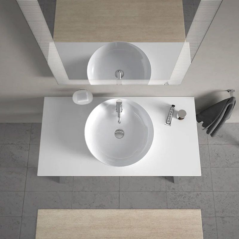 DRV VASQ 48 CAPE CODE BLN Vasque à poser ronde Cape Cod 48 - Duravit thumbnail 3