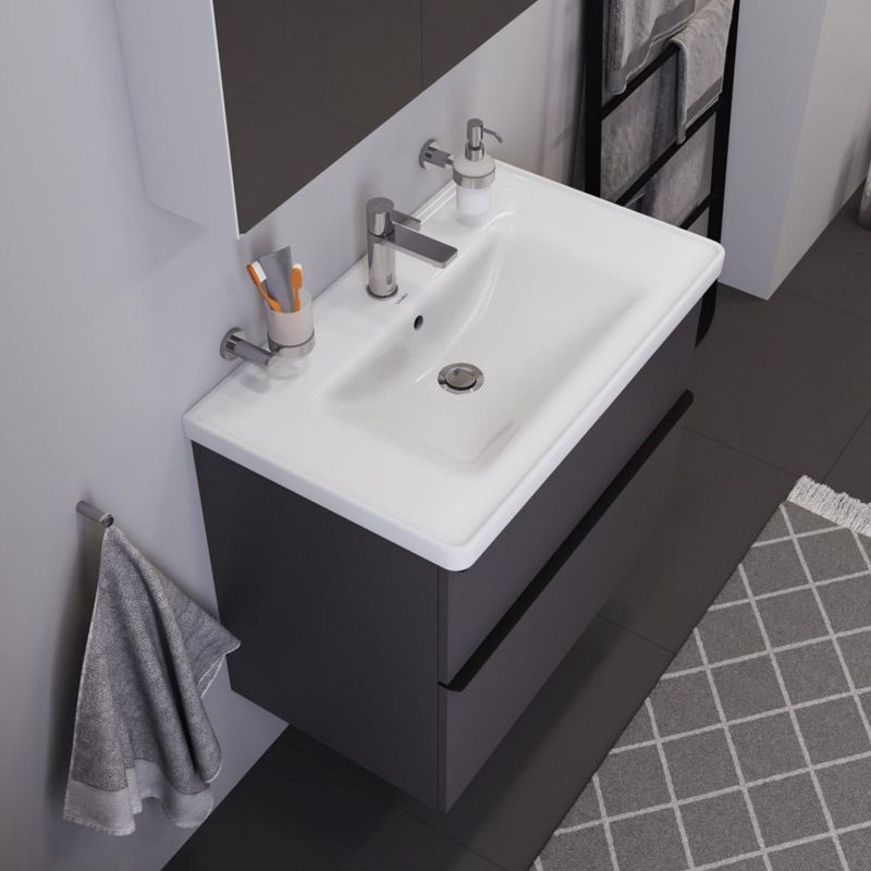Lavabo Duravit D-Neo 800 mm - Blanc thumbnail 3