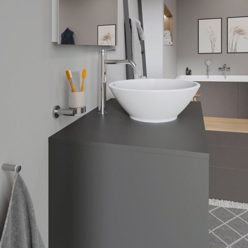 Vasque à poser Duravit Bacino 42 cm - Blanc thumbnail 2