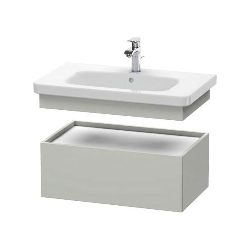 Meuble sous-lavabo suspendu Duravit DuraStyle 398X60X453 cm – Gris Béton Mat thumbnail 2