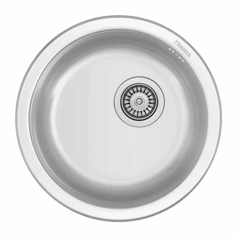EVIER IX 45X38 1CUVE ROND
