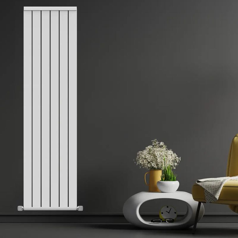 Radiateur Vertical Aluminium 180 cm 6 Éléments – Blanc thumbnail 2