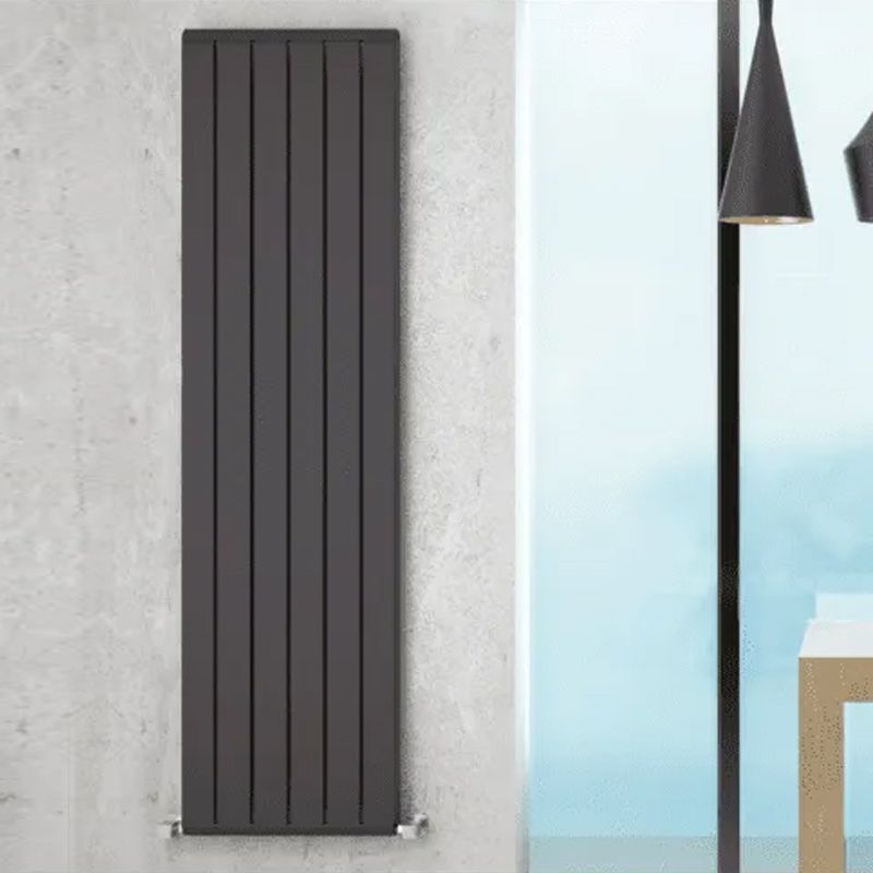 Radiateur Vertical DRAMA Aluminium 180 cm 6 Éléments - Noir thumbnail 2