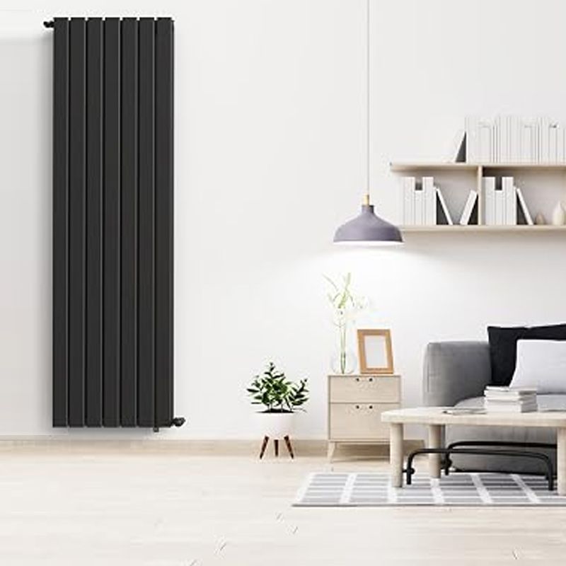 Radiateur Vertical DRAMA Aluminium 180 cm 7 Éléments - Noir  thumbnail 2