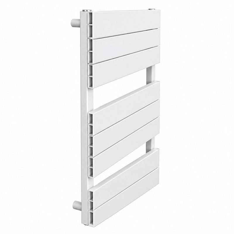 Sèche-Serviettes LIPSI Aluminium 123×50 cm - Blanc