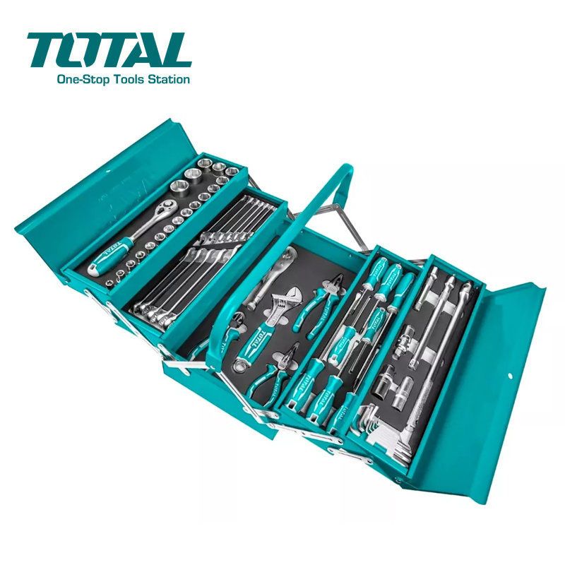 Coffre à outils TOTAL – THTCS121081 – 108 pièces thumbnail 2