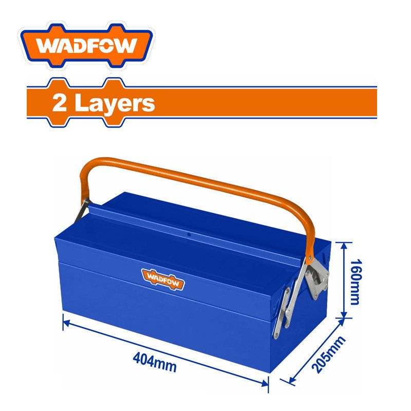 Caisse à Outils Métal Wadfow - WTB8A33 - 2 Compartiments  thumbnail 2
