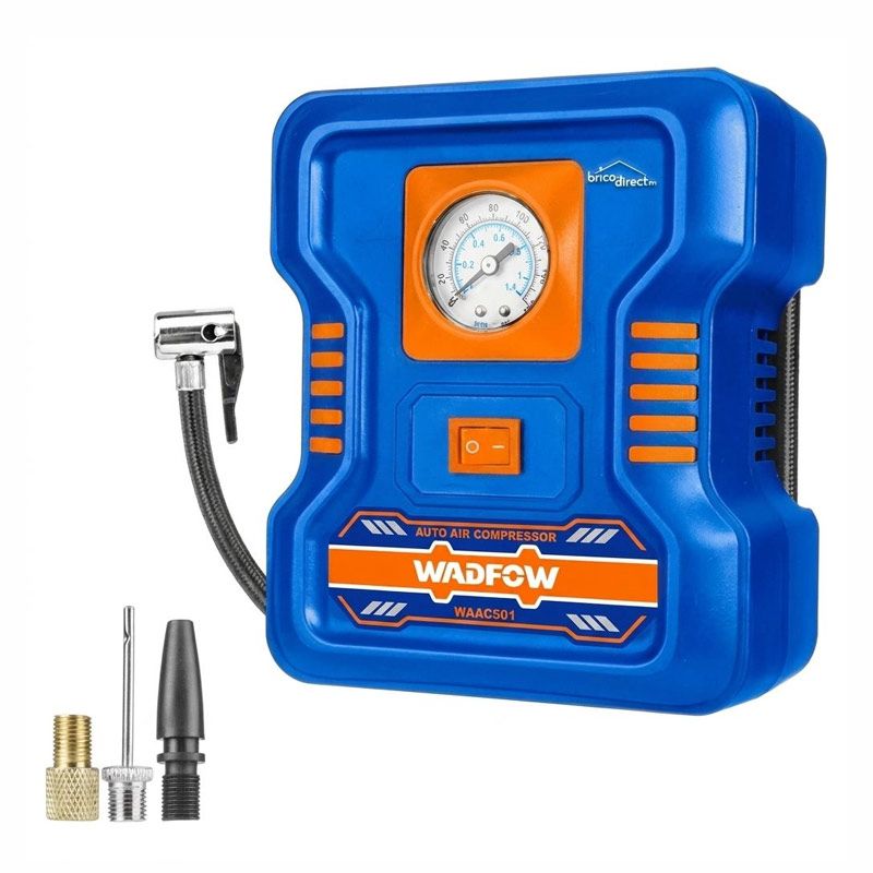 Mini compresseur d’air WADFOW 12 V – WAAC501 – 11 bar (160 PSI) thumbnail 3